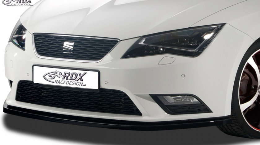 RDX Prelungire Spoiler Bara fata pentru SEAT Leon 5F / Leon 5F SC / Leon 5F ST lip bara fata Spoilerlippe Schwert RDFA058 material ABS