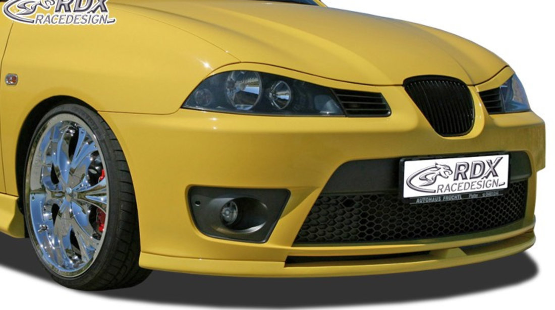 RDX Prelungire Spoiler Bara fata pentru SEAT Ibiza 6L Cupra lip bara fata Spoilerlippe RDFA037 material GFK