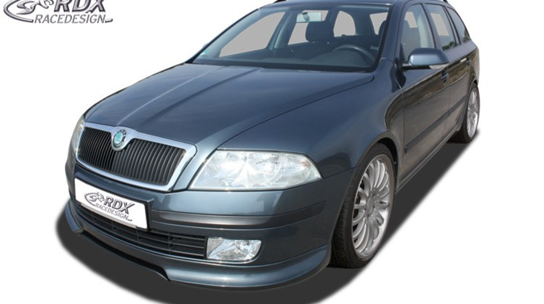 RDX Prelungire Spoiler Bara fata pentru SKODA Octavia 2 / 1Z -2008 ( nu si pentru RS) lip bara fata Spoilerlippe RDFA050 material GFK