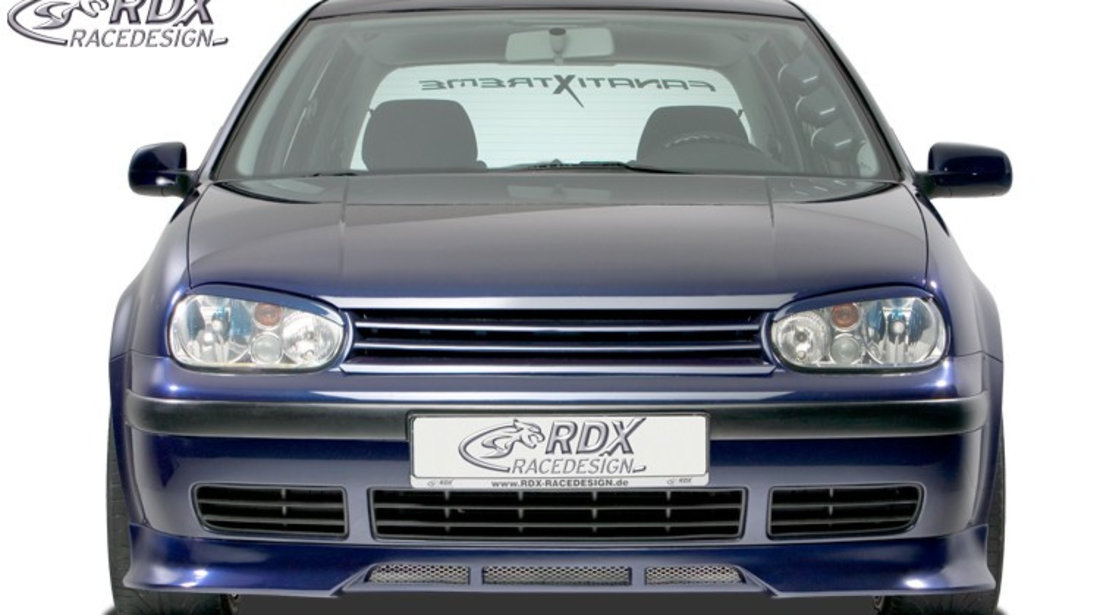 RDX Prelungire Spoiler Bara fata pentru VW Golf 4 & Bora lip bara fata Spoilerlippe RDFA085 material Plastic