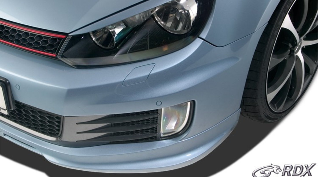 RDX Prelungire Spoiler Bara fata pentru VW Golf 6 GTI / GTD lip bara fata Spoilerlippe RDFA094 material Plastic
