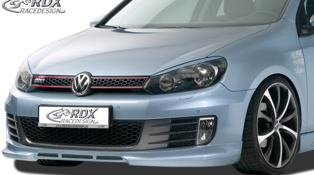 RDX Prelungire Spoiler Bara fata pentru VW Golf 6 GTI / GTD lip bara fata Spoilerlippe RDFA094 material Plastic