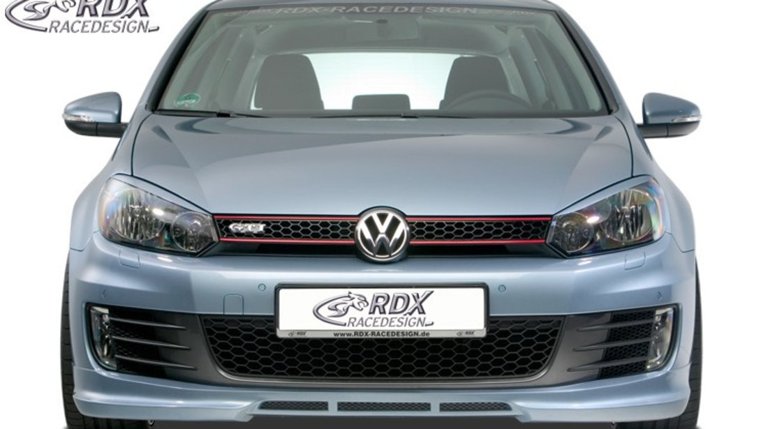 RDX Prelungire Spoiler Bara fata pentru VW Golf 6 GTI / GTD lip bara fata Spoilerlippe RDFA094 material Plastic