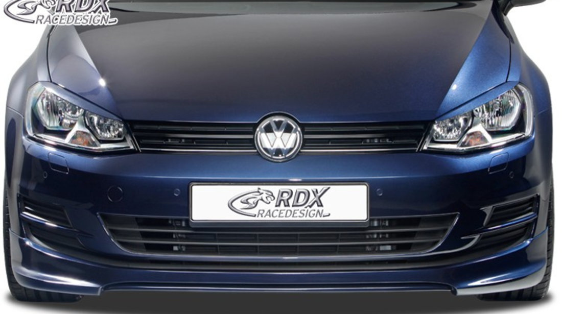 RDX Prelungire Spoiler Bara fata pentru VW Golf 7 lip bara fata Spoilerlippe RDFA028 material Plastic