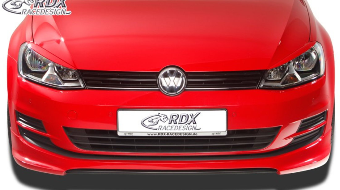 RDX Prelungire Spoiler Bara fata pentru VW Golf 7 lip bara fata Spoilerlippe RDFA028 material Plastic