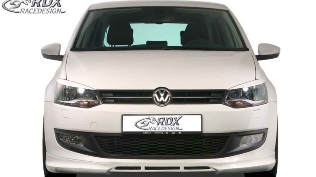 RDX Prelungire Spoiler Bara fata pentru VW Polo 6R lip bara fata Spoilerlippe RDFA089 material Plastic