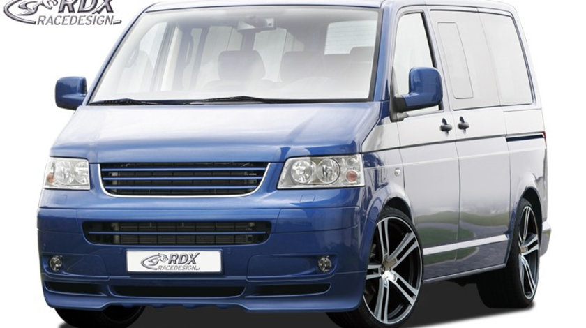 RDX Prelungire Spoiler Bara fata pentru VW T5 (-2009) lip bara fata Spoilerlippe RDFA008 material Plastic