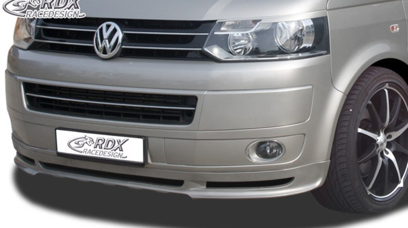 RDX Prelungire Spoiler Bara fata pentru VW T5 Facelift (2009+) lip bara fata Spoilerlippe RDFA010 material Plastic