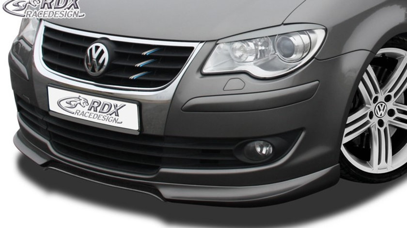 RDX Prelungire Spoiler Bara fata pentru VW Touran 2007+ lip bara fata Spoilerlippe RDFA055 material GFK