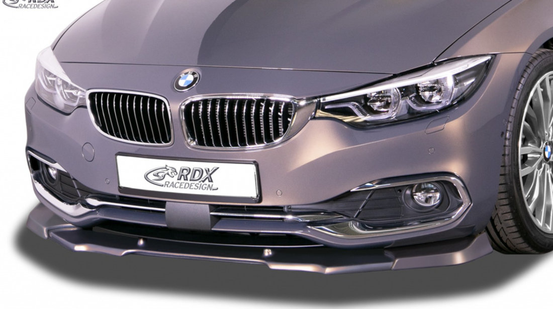 RDX Prelungire Spoiler Bara fata VARIO-X pentru BMW 4er F32 / F33 / F36 (-2017) lip bara fata Spoilerlippe RDFAVX30878 material Plastic