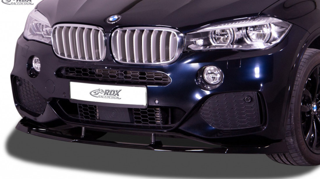 RDX Prelungire Spoiler Bara fata VARIO-X pentru BMW X5 (F15) M-Sport / M-Paket -2018 lip bara fata Spoilerlippe RDFAVX30127 material Plastic