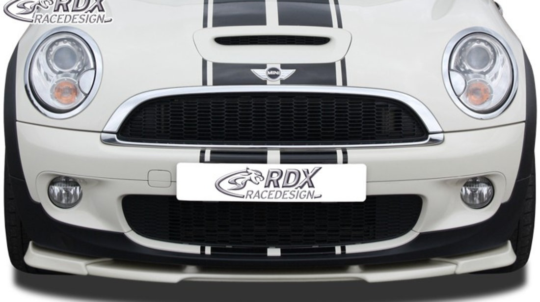 RDX Prelungire Spoiler Bara fata VARIO-X pentru MINI R56 / R57 Cooper S lip bara fata Spoilerlippe RDFAVX30386 material Plastic