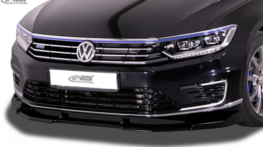 RDX Prelungire Spoiler Bara fata VARIO-X pentru VW Passat 3G B8 GTE (-2019) lip bara fata Spoilerlippe RDFAVX30049 material Plastic