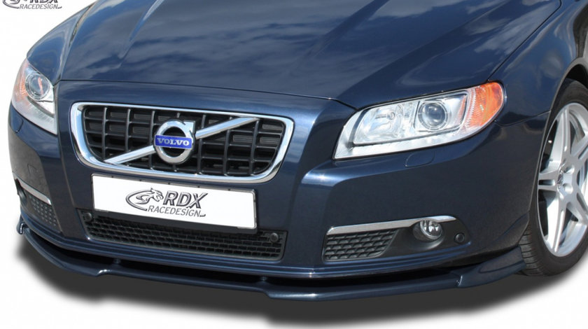 RDX Prelungire Spoiler Bara fata VARIO-X pentru VOLVO S80 2006-2013 / V70 2007-2013 lip bara fata Spoilerlippe RDFAVX30600 material Plastic