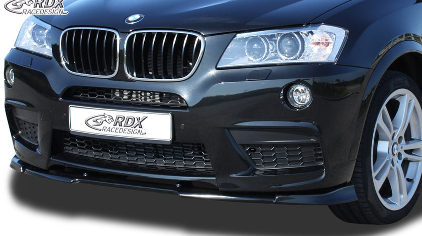 RDX Prelungire Spoiler Bara fata VARIO-X pentru BMW X3 F25 M-Technik -2014 lip bara fata Spoilerlippe RDFAVX30679 material Plastic