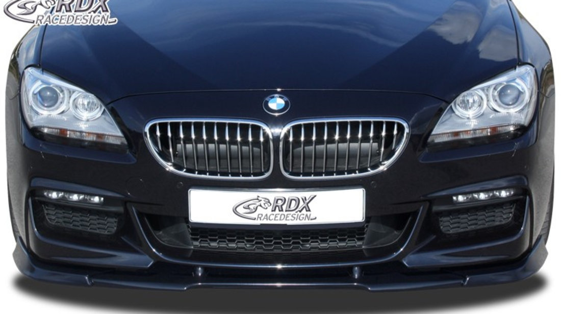 RDX Prelungire Spoiler Bara fata VARIO-X pentru BMW 6er F06 Gran Coupe (M-Technik Bara fata ) lip bara fata Spoilerlippe RDFAVX30660 material Plastic