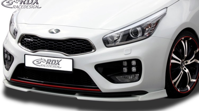 RDX Prelungire Spoiler Bara fata VARIO-X pentru KIA Ceed GT & Pro Ceed GT Typ JD lip bara fata Spoilerlippe RDFAVX30665 material Plastic