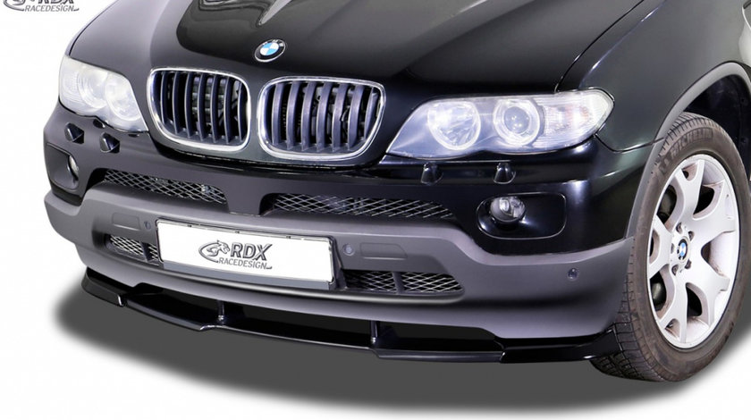 RDX Prelungire Spoiler Bara fata VARIO-X pentru BMW X5 E53 2003+ lip bara fata Spoilerlippe RDFAVX30183 material Plastic