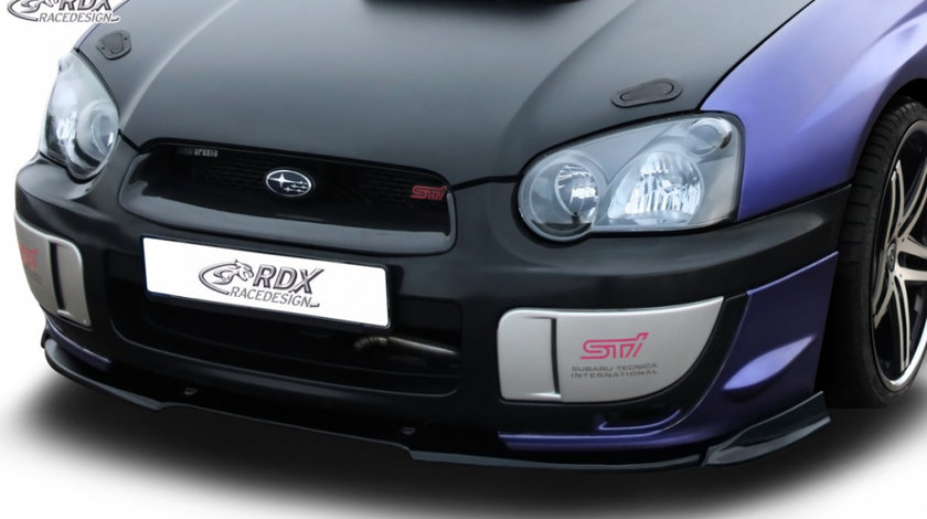 RDX Prelungire Spoiler Bara fata VARIO-X pentru SUBARU Impreza 3 (GD) WRX STI 2003-2005 lip bara fata Spoilerlippe RDFAVX30690 material Plastic