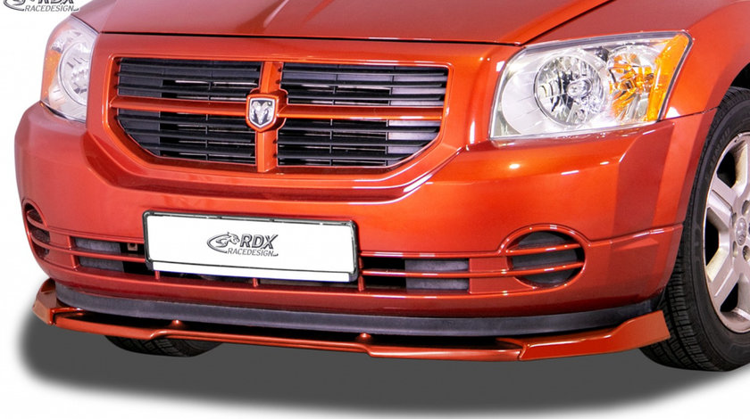 RDX Prelungire Spoiler Bara fata VARIO-X pentru DODGE Caliber lip bara fata Spoilerlippe RDFAVX30455 material Plastic