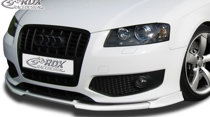 RDX Prelungire Spoiler Bara fata VARIO-X pentru AUDI S3 8P -2008 lip bara fata Spoilerlippe RDFAVX30057 material Plastic