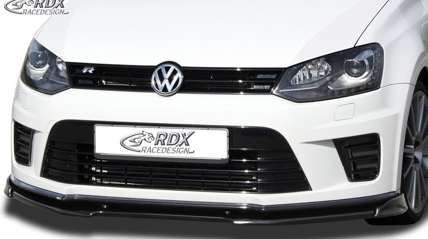 RDX Prelungire Spoiler Bara fata VARIO-X pentru VW Polo 6R WRC lip bara fata Spoilerlippe RDFAVX30682 material Plastic