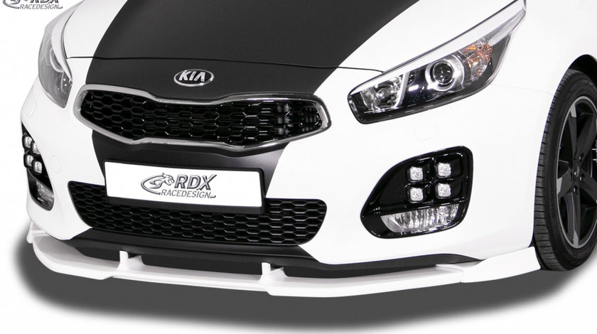 RDX Prelungire Spoiler Bara fata VARIO-X pentru KIA Ceed, Ceed SW, Pro Ceed GT & GT-Line Typ JD (2015+) lip bara fata Spoilerlippe RDFAVX30898 material Plastic