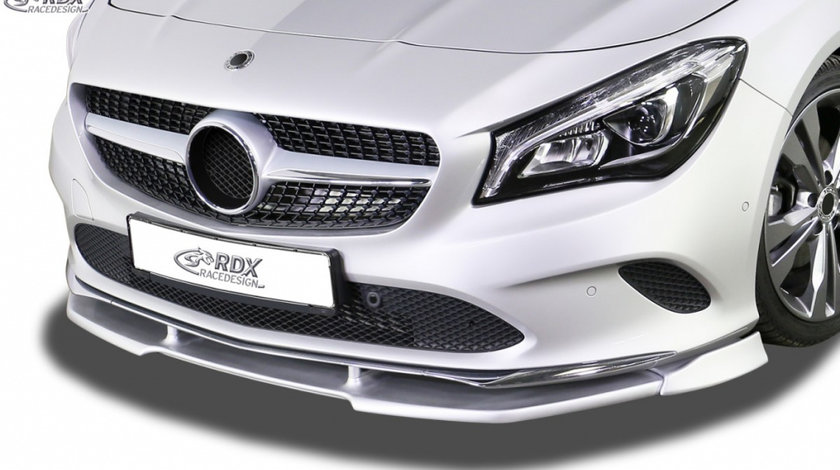 RDX Prelungire Spoiler Bara fata VARIO-X pentru MERCEDES CLA C117/W117 2016+ lip bara fata Spoilerlippe RDFAVX30816 material Plastic