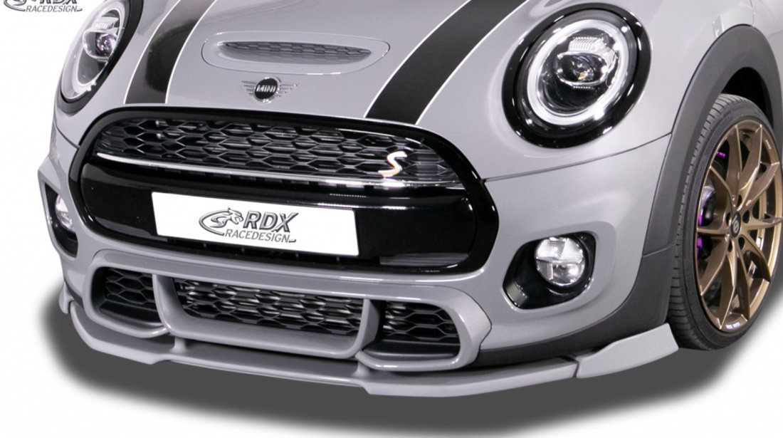 RDX Prelungire Spoiler Bara fata VARIO-X pentru MINI Cooper S F55/F56/F57/FML2 2016+ & John Cooper Works 2016+ lip bara fata Spoilerlippe RDFAVX30886 material Plastic