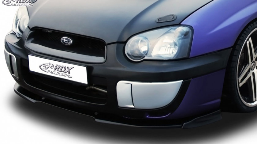 RDX Prelungire Spoiler Bara fata VARIO-X pentru SUBARU Impreza 3 (GD) WRX 2003-2005 lip bara fata Spoilerlippe RDFAVX30689 material Plastic