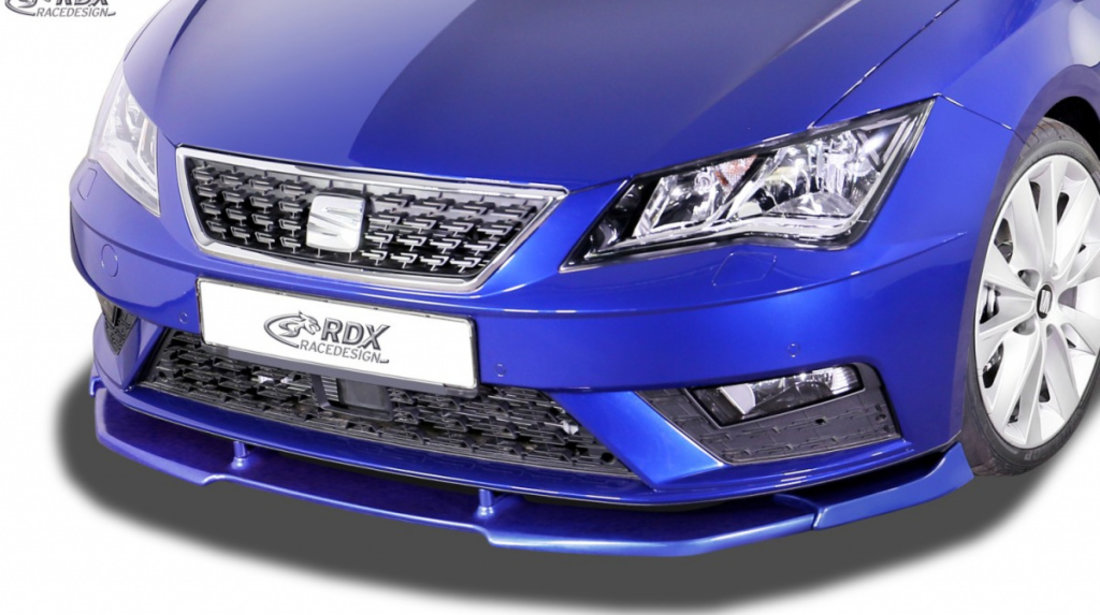 RDX Prelungire Spoiler Bara fata VARIO-X pentru SEAT Leon 5F Facelift 2017+ ( si pentru SC si ST) lip bara fata Spoilerlippe RDFAVX30823 material Plastic
