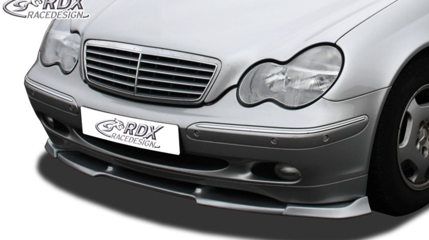 RDX Prelungire Spoiler Bara fata VARIO-X pentru MERCEDES C-Klasse W203 -03/2004 ( potrivire an Classic/Elegance Stostange) lip bara fata Spoilerlippe RDFAVX30330 material Plastic