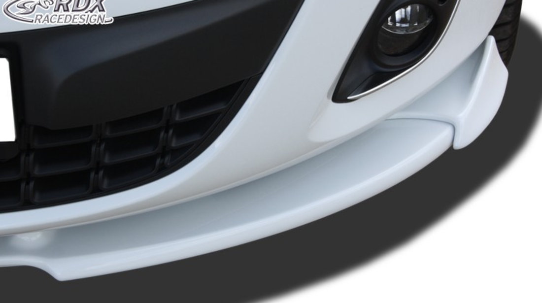 RDX Prelungire Spoiler Bara fata VARIO-X pentru OPEL Corsa D Facelift 2010+ lip bara fata Spoilerlippe RDFAVX30414 material Plastic