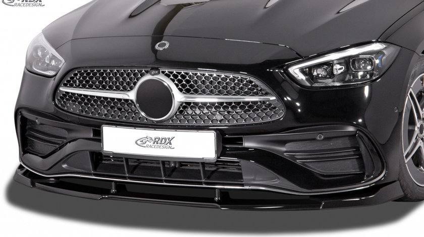 RDX Prelungire Spoiler Bara fata VARIO-X pentru MERCEDES C-Klasse AMG-Line W206, S206 lip bara fata Spoilerlippe RDFAVX30146 material Plastic