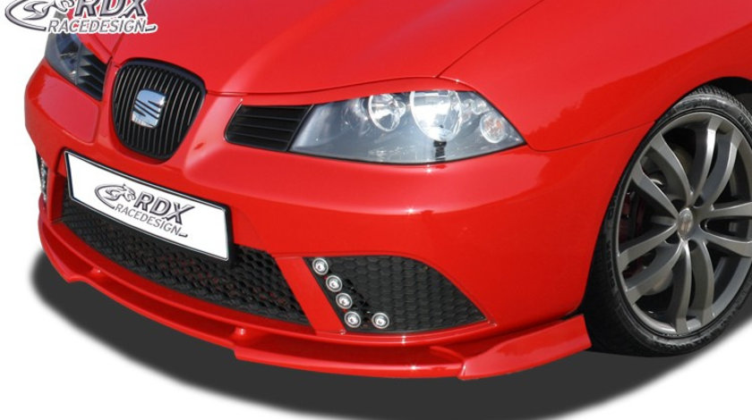 RDX Prelungire Spoiler Bara fata VARIO-X pentru SEAT Ibiza 6L FR / Facelift 2006+ ( nu si pentru Cupra) lip bara fata Spoilerlippe RDFAVX30025 material Plastic