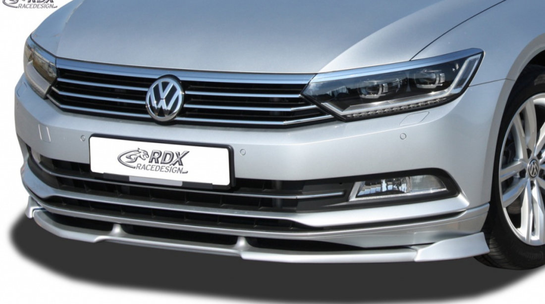 RDX Prelungire Spoiler Bara fata VARIO-X pentru VW Passat 3G B8 (-2019) lip bara fata Spoilerlippe RDFAVX30751 material Plastic