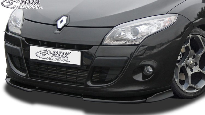 RDX Prelungire Spoiler Bara fata VARIO-X pentru RENAULT Megane 3 Coupe / Cabrio / CC (-2012) lip bara fata Spoilerlippe RDFAVX30633 material Plastic