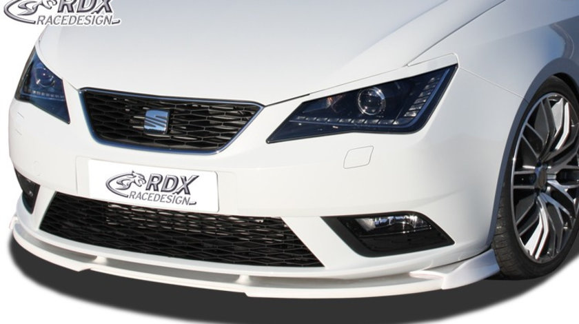 RDX Prelungire Spoiler Bara fata VARIO-X pentru SEAT Ibiza 6J, 6J SC & 6J ST Facelift 04/2012+ ( nu si pentru FR) lip bara fata Spoilerlippe RDFAVX30039 material Plastic