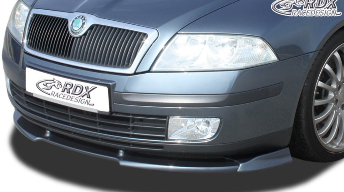 RDX Prelungire Spoiler Bara fata VARIO-X pentru SKODA Octavia 2 Typ 1Z -2008 ( nu si pentru RS) lip bara fata Spoilerlippe RDFAVX30520 material Plastic