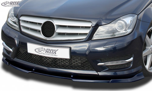 RDX Prelungire Spoiler Bara fata VARIO-X pentru MERCEDES C-Klasse W204 / S204 AMG-Styling 2011+ ( po...