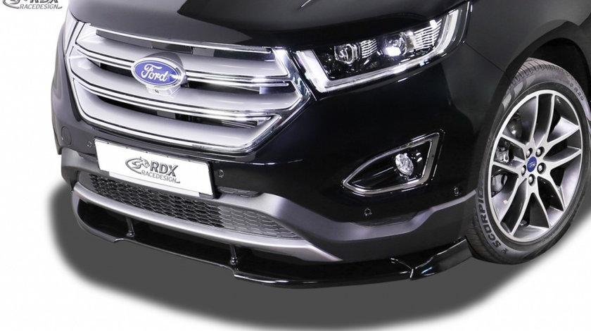 RDX Prelungire Spoiler Bara fata VARIO-X pentru FORD Edge 2 Titanium / Trend 2015+ lip bara fata Spoilerlippe RDFAVX30815 material Plastic