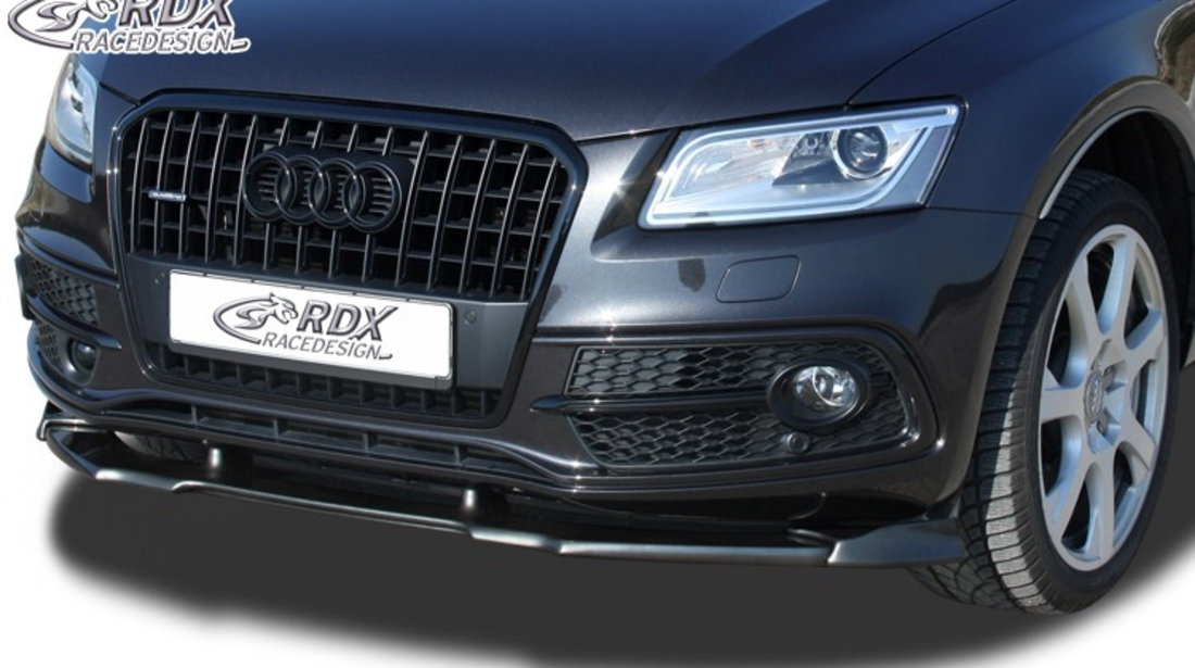 RDX Prelungire Spoiler Bara fata VARIO-X pentru AUDI SQ5 2013+ lip bara fata Spoilerlippe RDFAVX30659 material Plastic