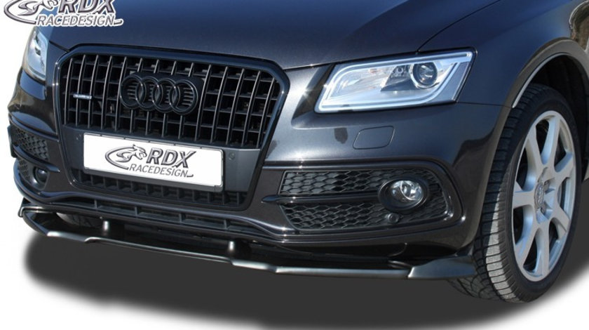 RDX Prelungire Spoiler Bara fata VARIO-X pentru AUDI SQ5 2013+ lip bara fata Spoilerlippe RDFAVX30659 material Plastic