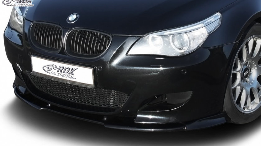 RDX Prelungire Spoiler Bara fata VARIO-X pentru BMW 5er E60 M5 lip bara fata Spoilerlippe RDFAVX30158 material Plastic