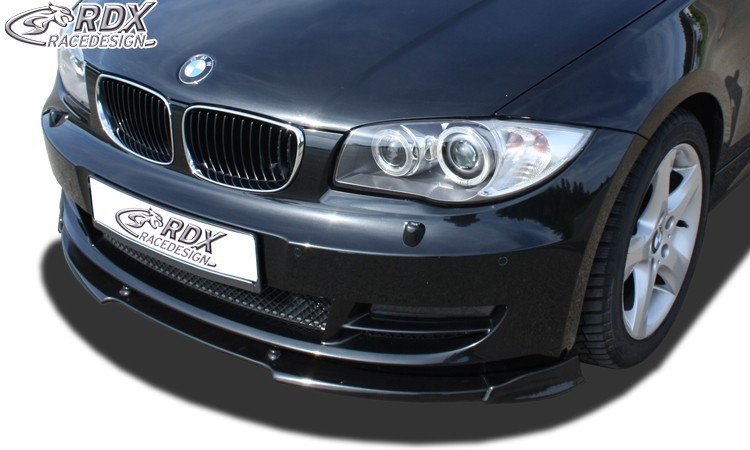 RDX Prelungire Spoiler Bara fata VARIO-X pentru BMW 1er E82 / E88 lip bara fata Spoilerlippe RDFAVX30121 material Plastic