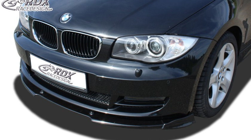 RDX Prelungire Spoiler Bara fata VARIO-X pentru BMW 1er E82 / E88 lip bara fata Spoilerlippe RDFAVX30121 material Plastic