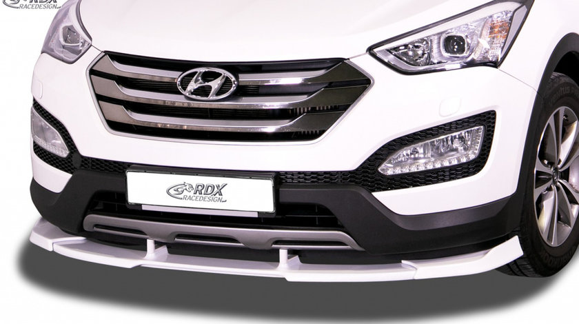 RDX Prelungire Spoiler Bara fata VARIO-X pentru HYUNDAI Santa Fe (DM) 2012-2015 lip bara fata Spoilerlippe RDFAVX30916 material Plastic