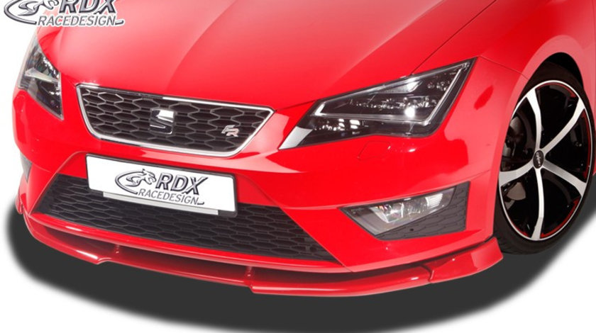 RDX Prelungire Spoiler Bara fata VARIO-X pentru SEAT Leon 5F FR + Cupra -2017 ( si pentru SC si ST) lip bara fata Spoilerlippe RDFAVX30644 material Plastic