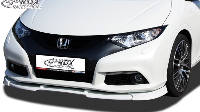 RDX Prelungire Spoiler Bara fata VARIO-X pentru HONDA Civic 2012+ lip bara fata Spoilerlippe RDFAVX30279 material Plastic