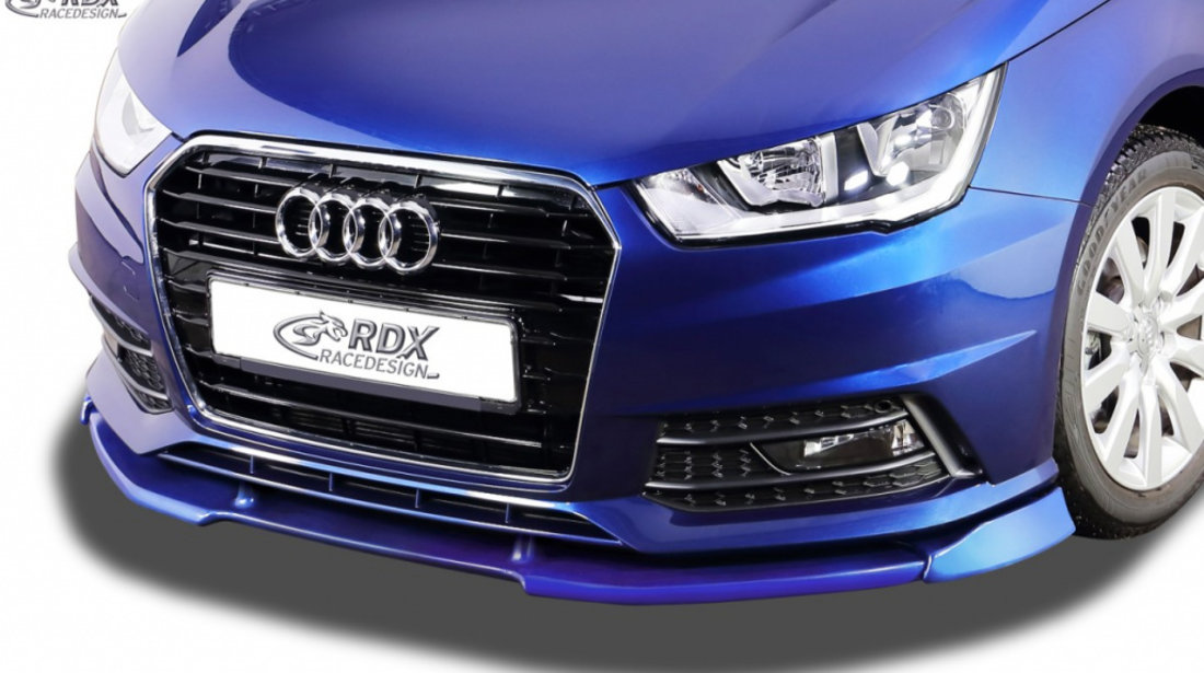 RDX Prelungire Spoiler Bara fata VARIO-X pentru AUDI A1 8X & A1 8XA Sportback S-Line (01/2015+) lip bara fata Spoilerlippe RDFAVX30796 material Plastic